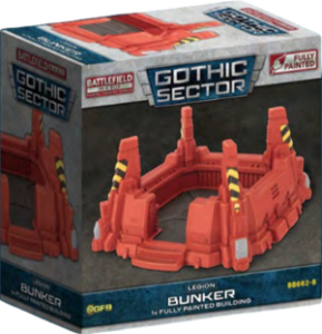 Battlefield in a Box: Gothic Sector Legion: Bunker [Red]
