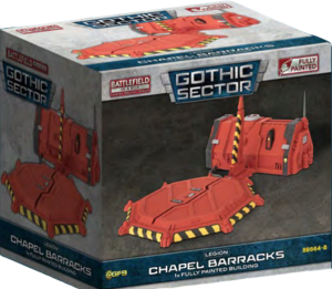 Battlefield in a Box: Gothic Sector Legion: Chapel Barracks [Red]