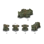 Battlefield in a Box: Hextech: Dropbase Delta: Personnel Buildings - HEXT25 [9420020260979]