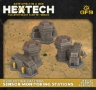 Battlefield in a Box: Hextech: RIVERSIDE COMMUNICATIONS SENSOR MONITORING STATIONS - GF9-HEXT45 [9420020266384]