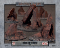 Battlefield in a Box: Mars Rock Outcrops 