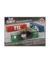 Battlefield in a Box: Team Yankee American: 40ft Shipping Containers - Damaged 