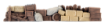 Battlefield in a Box: Wartorn Sandstone Barricades - BB634 [9420020257078]