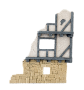 Battlefield in a Box: Wartorn Village: Medium Ruin (Sandstone) - BB630 [9420020257030]