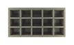 Battlefoam: 15 X-Large Model Foam Tray (BFM) (2") - BF-BFM-15XLM2 [810346030124]