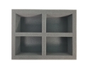 Battlefoam: 4 Universal Generic Vehicle Foam Tray (BFL-3) 