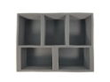 Battlefoam: 5 Universal Generic Vehicle Foam Tray (BFL-3) 