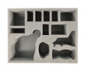 Battlefoam: Age of Sigmar: Endless Spells Hedonites of Slaanesh with Fane of Slaanesh Foam Tray (BFL-3) 