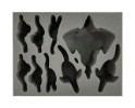 Battlefoam: Age Of Sigmar: Idoneth Deepkin Universal Foam Tray 2 (BFL-5.5) 