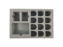 Battlefoam: Adeptus Titanicus: 12 Knight and Cards Foam Tray (BFS-2) 