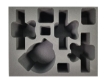 Battlefoam: Age of Sigmar: 1 Great Unclean 3 Pusgoyle Blightlord Foam Tray (BFL-6.5) - BF-BFL-1GU3PB [810346031435]