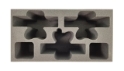 Battlefoam: Age of Sigmar: 3 Pusgoyle Blightlords Foam Tray (BFM-6.5) [Damaged] 