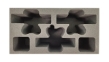 Battlefoam: Age of Sigmar: 3 Pusgoyle Blightlords Foam Tray (BFM-6.5) [Damaged] - BF-BFM-3PB [810346031442]