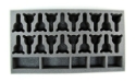 Battlefoam: Hordes: Circle of Orboros: Tray: Long Weapons or Halberds 