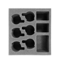 Battlefoam: Hordes: Skorne: Cataphract Incindiarii Plastic Unit Foam Tray (PP.5-3) 