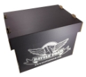 Battlefoam: Large Stacker Box: Stone Black [Standard Loadout] 
