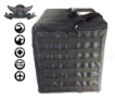 Battlefoam: P.A.C.K 720 Molle (Empty)- Black - BF-BB720MB-BE [812541021037]