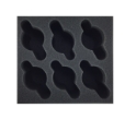 Battlefoam: Privateer Press: 6 Generic Cavalry Foam Tray (PP.5- 4) 