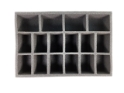 Battlefoam Small Tray (BFS): Small Medium and Large Model Troop Foam Tray (BFS-2) 
