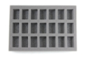 Battlefoam Small Tray (BFS): Small Troop (1.5") 