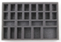 Battlefoam Small Tray (BFS): Universal Troop (1") 