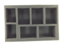 Battlefoam Small Tray (BFS): Warmachine/Hordes 5 Large Warjack 2 Medium Warjack 