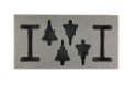 Battlefoam: Team Yankee- Mirage 5 Hunting Patrol Foam Tray (BFM-2) 