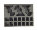 Battlefoam: WH40K: Adeptus Mechanicus: Tray: 3 Sydonian Dragoon 14 Sicarian Infiltrator 