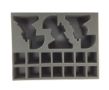 Battlefoam: WH40K: Adeptus Mechanicus: Tray: 3 Sydonian Dragoon 14 Sicarian Infiltrator - BF-BFL-3SD14A [812541023376]