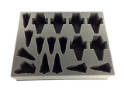 Battlefoam: WH40K: Eldar: Tray: 6 Eldar Viper 10 Eldar Jetbike (BFL-3) 