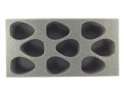 Battlefoam: WH40K: Necron: 9 Canoptek Wraith Foam Tray (BFM-3) 