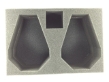Battlefoam: WH40K: Space Marine: 2 Drop Pod Foam Tray (BFS-4.5) - BF-BFS-2DP45 [812541027183]
