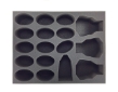 Battlefoam: WH40K: Space Marine: Tray: 13 Bike 3 Speeder (BFL-3) - BF-BFL-14B3S2 [812541027107]