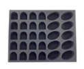 Battlefoam: WH40K: Space Marine: Tray: 20 Terminator 10 Bike Foam Tray (BFL-2.5) 