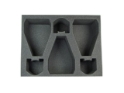 Battlefoam: WH40K: Space Marine: Tray: 3 Dreadnought Drop Pod 3 Dreadnought Foam Tray (BFL-5.5) 