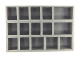Battlefoam: (Gen) 32mm 10 Medium 5 Large Troop Foam Tray (BFS-1.5) - BF-BFS-32SMT [812541022713]