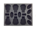 Battlefoam: WH40K: Space Marine: Tray: 6 Bike 6 Speeder Foam Tray (BFL-3) 