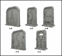 Terrain Crate: Starship Doors (Star Saga) 
