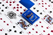 Bee: Playing Cards: Metalluxe: Blue - 10024825 [073854094020]-MB