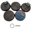 Secret Weapon Miniatures: Steel Plating: 40mm Beveled Edge 