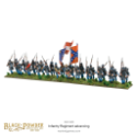 Black Powder American Civil War (28mm): Infantry Regiment (Advancing) 