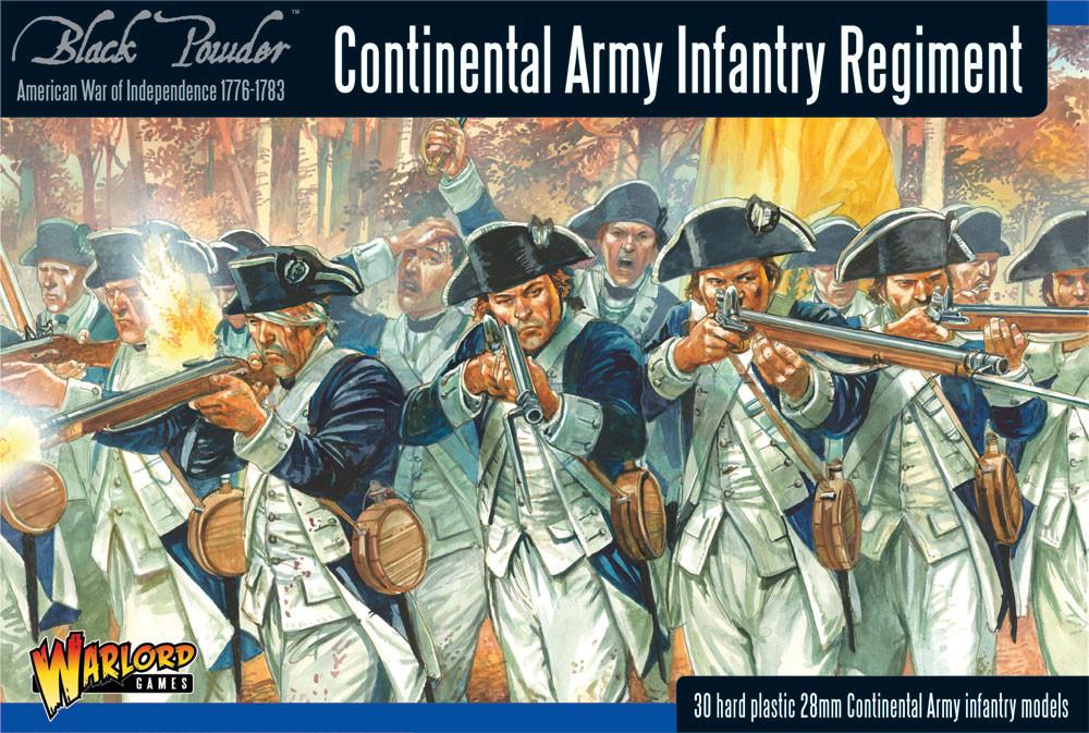 Black Powder: American War of Independence 1776-1783: Continental Army Infantry Regiment 