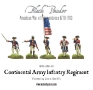 Black Powder: American War of Independence 1776-1783: Continental Army Infantry Regiment - WGR-AWI-04 [5060393702573]