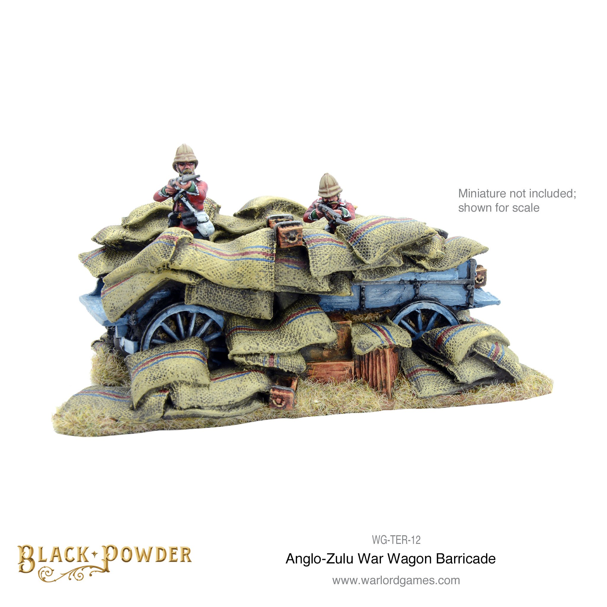 Black Powder Anglo-Zulu War 1879: Anglo-Zulu War wagon barricade 