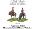 Black Powder Napoleonic Wars: Napoleonic British Mounted Infantry Officers (Waterloo) 