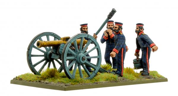 Black Powder Crimean War 1853-1856: British Royal Artillery with 9-pdr Cannon 