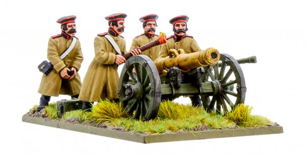 Black Powder Crimean War 1853-1856: Russian Foot Artillery with 12-pdr Cannon 