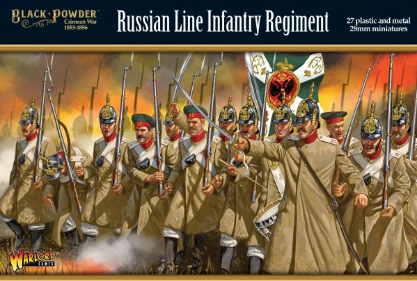 Black Powder Crimean War 1853-1856: Russian Line Infantry Regiment 