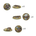 Black Powder Epic Battles: Zulu: Zulu Impi Casualty Markers 