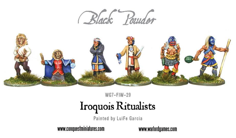 Black Powder: French Indian War 1754-1763: Iroquois Ritualists 
